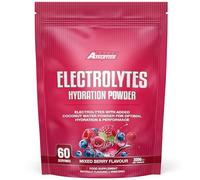 Freak Athletics Electrolytes Powder 300g - Berry Flavour, 60 Servings | Naturally Sweetened & Flavoured Electrolyte Powder, Electrolytes for Keto & Fasting, Daily Hydration Support, 5g per Serving
