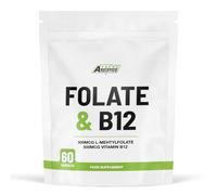 Freak Athletics Folate 500mcg & Vitamin b12 500mcg 60 Capsules UK Made