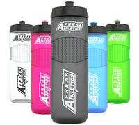 Freak Athletics Water Bottle - Premium BPA Free Sports Bottle 750ml (Black Transparent)