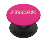 freak faded leopard print PopSockets Adhesive PopGrip