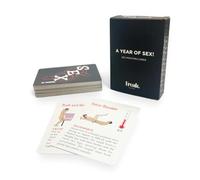 Freak G Year of Intimacy - Couples Position Cards Game, 365 Daily Cards for Connection, Variety & Relationship Fun