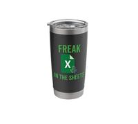 Freak in The Excel Sheets Spreadsheets Funny Computer Joke Stainless Steel Insulated Tumbler