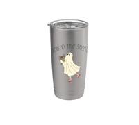 Freak in THE Sheets Funny Ghost Costume Halloween Meme Stainless Steel Insulated Tumbler