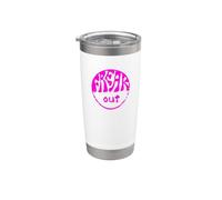 Freak Out Hippie Saying Stainless Steel Insulated Tumbler