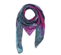 Freak Scene Cotton Scarf - Allover - tie dye - squared kerchief