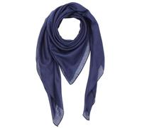 Freak Scene Cotton Scarf - blue - navy - squared kerchief