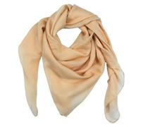 Freak Scene Cotton Scarf - brown - beige - squared kerchief