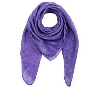 Freak Scene Cotton Scarf - Faces - grey - squared kerchief