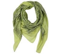 Freak Scene Cotton Scarf - Indian pattern 1 - yellow light 2 - squared kerchief