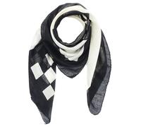 Freak Scene Cotton Scarf - SKA - black - white - squared kerchief