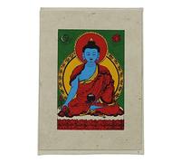 Freak Scene Greeting Card - Postcard - Card - Handmade - Natural Recycled Paper - Medicine Buddha