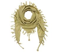Freak Scene Kufiya - beige - beige - 40x40 inch - Shemagh - Arafat scarf Palestinian PLO Pali-scarf - 100% cotton