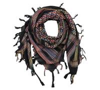 Freak Scene Kufiya - colorful-multicoloured 03-40x40 inch - Shemagh - Arafat scarf Palestinian PLO Pali-scarf - 100% cotton