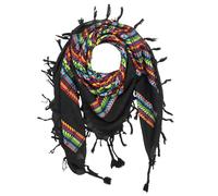 Freak Scene Kufiya - colorful-multicoloured 05-40x40 inch - Shemagh - Arafat scarf Palestinian PLO Pali-scarf - 100% cotton