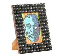 Freak Scene Picture Frame - Phone keys - Keyboard recycling