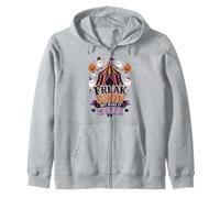 Freak Show but Make It Cute FunHaus Halloween Zip Hoodie