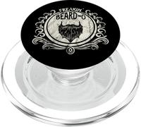 Freakin' Beard-O Funny Beard Lover Vintage Style Graphic PopSockets PopGrip for MagSafe