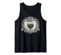 Freakin' Beard-O Funny Beard Lover Vintage Style Graphic Tank Top