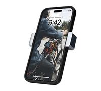FREAKMOUNT Magnetic Motorcycle Phone Mount - Compatible with Harley Davidson - Premium Billet Aluminum Holder for Gas Tank, High-Speed Magnet Accessories - Fits Most Phones, Steel Blue