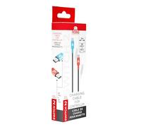 Freaks And Geeks-Câble de Charge Switch 2 - Type C vers Type C (3m)- Bleu et rouge