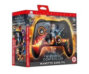 Freaks and Geeks Manette Switch/PC Sans-fil RGB - Born to Frag