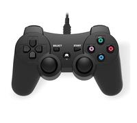 Freaks and Geeks- Wired Controller for PS3 and PC 1.8M cable - Black