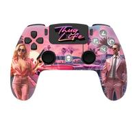 Freaks and Geeks-Wireless Controller for PS4 with 3,5mm jack slot - LED - Thug Life