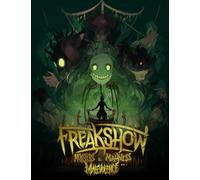 Freakshow - Monsters, Madness & Malevolence Volume 1: Macabre Horror Adult Coloring Book, Perfect Halloween Gift Book, No Trick, All Treat (Adult Coloring In Book)