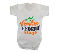 Freaky Fright Day [HALLO19] Baby Grow Vest, 0-3 Months, White