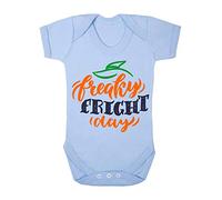Freaky Fright Day [HALLO19] Baby Grow Vest, 3-6 Months, Pastel Blue