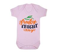 Freaky Fright Day [HALLO19] Baby Grow Vest, 3-6 Months, Pastel Pink