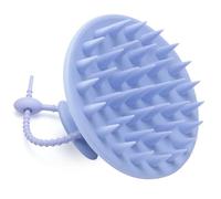 FREATECH Silicone Scalp Massager Shampoo Brush for Scalp Care and Hair Growth, Shower Hair Massager Scrubber Exfoliator Dandruff Comb for Head Massage, Wet & Dry Use, Lavender