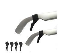 Freaura 2 Pairs Anti-Slip Silicone Ear Hooks Compatible with RayNeo Air 4 Pro/Air 3S Glasses, Secure Fit Ear Grip Tips Replacement Ear Covers to Prevent Slipping & Falling