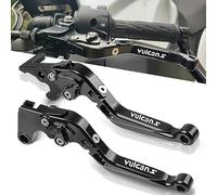 FREAXLL Vulcan S Motocycle Brake Clutch Levers Set - Foldable Brake Levers Extendable,Fit with K.awasaki Vulcan S 2015-2020 Vulcan S SE 2017 Vulcan S Cafe Light Tourer/Cafe/Sport 2018+(Black)