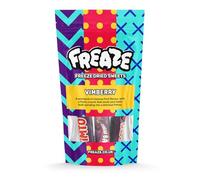 Freaze Vimberry Freeze Dried Retro Candy, Crunchy Fruit-Candy, Fruity Dried Snack, Vegetarian and Halal Treats, Gluten Free Fruity Sweets, Tangy Rainbow Fruit Flavor (Pack 1, Small Pouch (50gram))