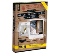 Crime Files - Fallakte: Das letzte Kapitel des L. Birkenwald - Das geniale Krimispiel mit über 30 Beweismitteln: Tatort Escape Room - ab 10 Jahren - für 2-4 Spieler