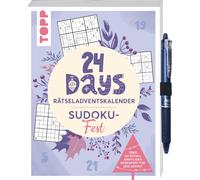 frechverlag 24 DAYS RÄTSELADVENTSKALENDER - Sudoku-Fest: Über 150 Rä (Paperback)