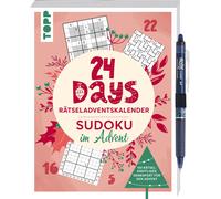 frechverlag 24 DAYS RÄTSELADVENTSKALENDER - Sudoku im Advent: Über 1 (Paperback)