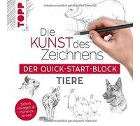frechverlag Die Kunst des Zeichnens Tiere. Der Quick-Start-Block: So (Paperback)