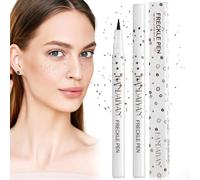 Freckle Makeup Pen - Easy to Color Waterproof Longlasting Soft Sopt Pen Natural Freckle Pen Makeup Tool Creating Fake Freckles for Natural Effortless Sunkissed (04#)
