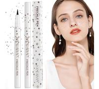 Freckle Makeup Pen - Natural Freckle Pen Makeup Tool Easy to Color Waterproof Longlasting Soft Sopt Pen Creating Fake Freckles for Natural Sun-kissed Makeup (02#)