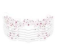 Freckle Patches, Glitter Stickers, Waterproof Sparkles, Gentle Adhesive, Cosmetic Decor for Makeup, Parties Looks, Stage Shows, Costume Events, Girls Glams, Women’s Beauty 5.91x2.05in