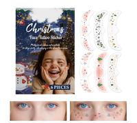 Freckle Patches Makeup - Christmas Cosmetic Sticker for Women | Temporary Cosmetic Decals for Kids Teens Women Artists Cosplay Enthusiasts Photography Dance Stage Performance Costume Parties