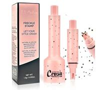 Freckle Pen, ELALRAU Freckle Stamp, Fake Freckles Waterproof, Long Lasting, Smudge-proof, Faux Freckles Stamp for Natural Sun-kissed Makeup, Suitable for All Skin Types (02#Medium)