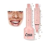 Freckle Pen,Faux Freckle Stamp, Natural-Looking,5-Point Freckle Pen Waterproof,Long-Lasting & Quick Dry, Create a Natural Freckle Makeup (Deep)