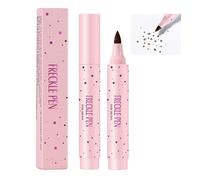 Freckle Pen for Natural Sun-Kissed Look & Makeup Artistry - Fine Tip Dark Brown Cosmetic Tool for Realistic Spot Application on Fair Skin and Face, Water-Resistant Precision Design