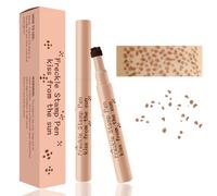 Freckle Pen - Freckle Pen for Natural Looking Freckles, Waterproof & Long-Lasting, Easy to Use, Makeup Tool for Everyday & Parties (Chestnut Brown)