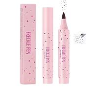 Freckle Pen in Soft Brown - Fine-Tipped Brush for Natural-Looking Sunkissed Makeup, Waterproof Quick-Dry Long-Lasting Liquid Eyeliner Pencil Formula with Easy Application and Skin-Friendly