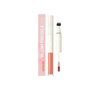 Freckle Pen，Professional Freckle Maker & Liquid Blush 2-in-1- Precision Stamp for Realistic Freckles, Quick-Dry Waterproof Formula, Customizable Sun-Kissed Makeup Effect (B-1PC)