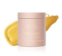 Freckle Pen Stamp - Fake Freckles Stamp Air Cushion - Waterproof Quick Dry Lifelike Freckles Marker Face Makeup (Sunset gold, 9g)